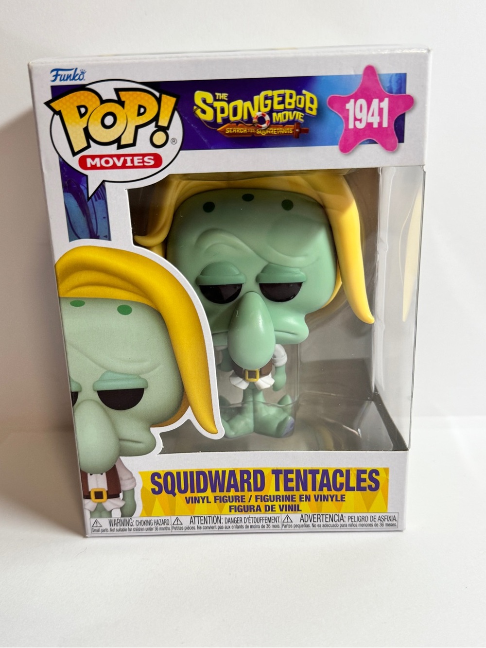 New Funko Pop "Squidward Tentacles" #1941 Spongebob movie